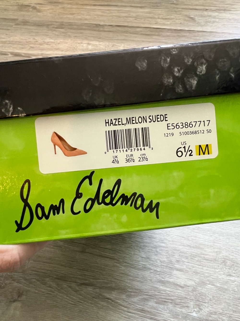 Sam Edelman Hazel Suede Pumps in Melon